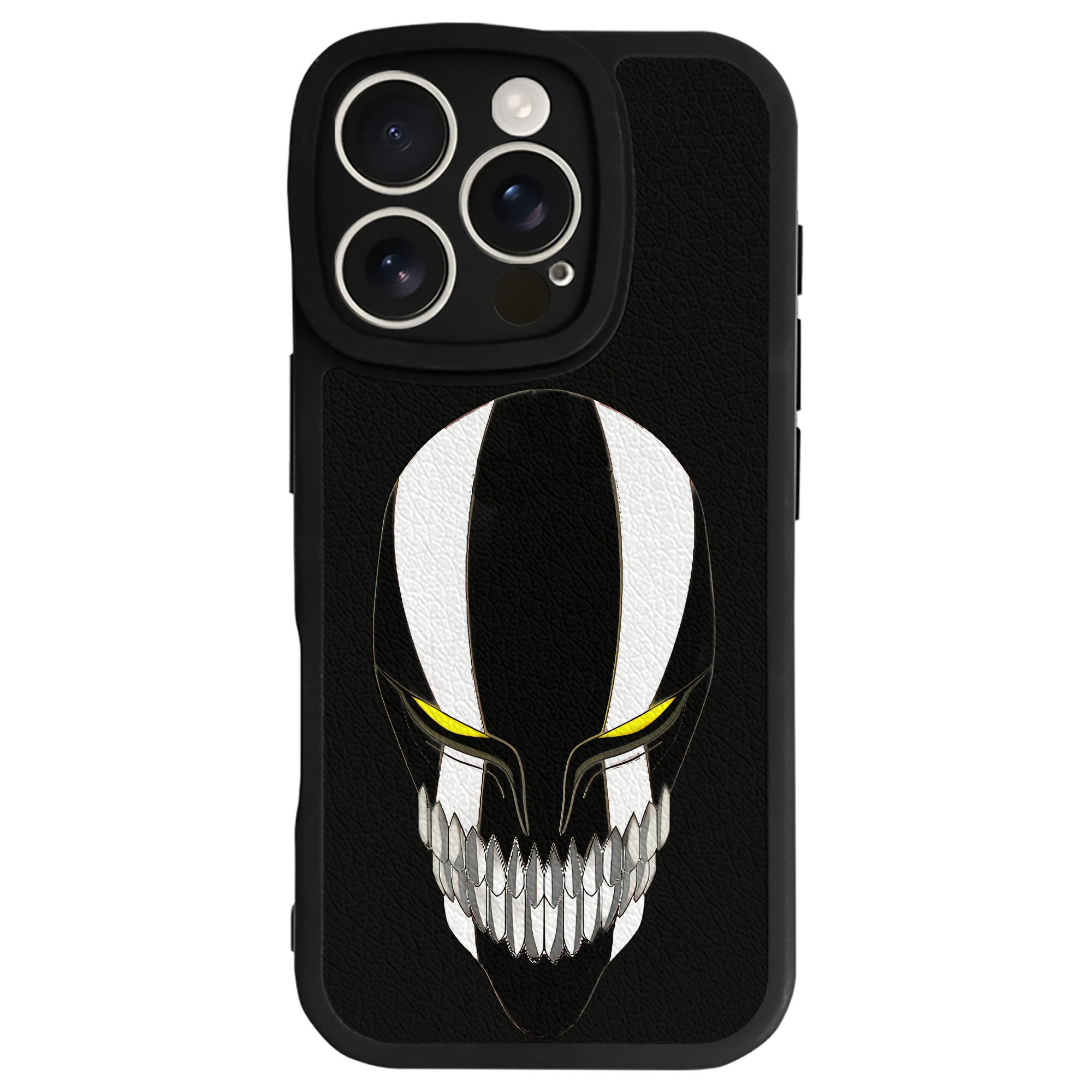 ブリーチ 黒崎一護（くろさき いちご）BLEACH Kurosaki Ichigo 【iPhone 16シリーズ対応】シリコンスマホケース（レザー調） 材質：シリコン